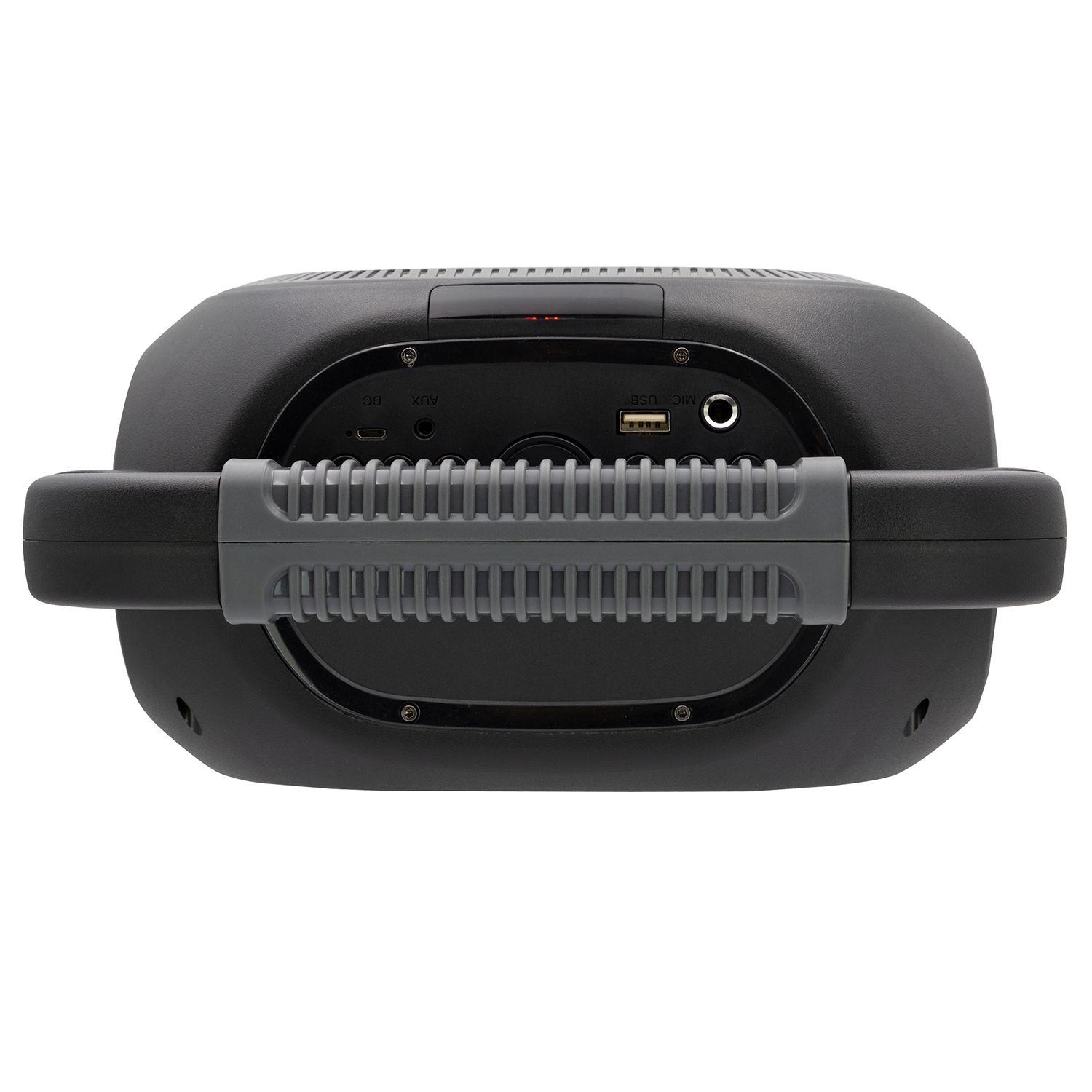 PARLANTE KARAOKE 765GR 6.5  PHILCO GRIS Open box-4