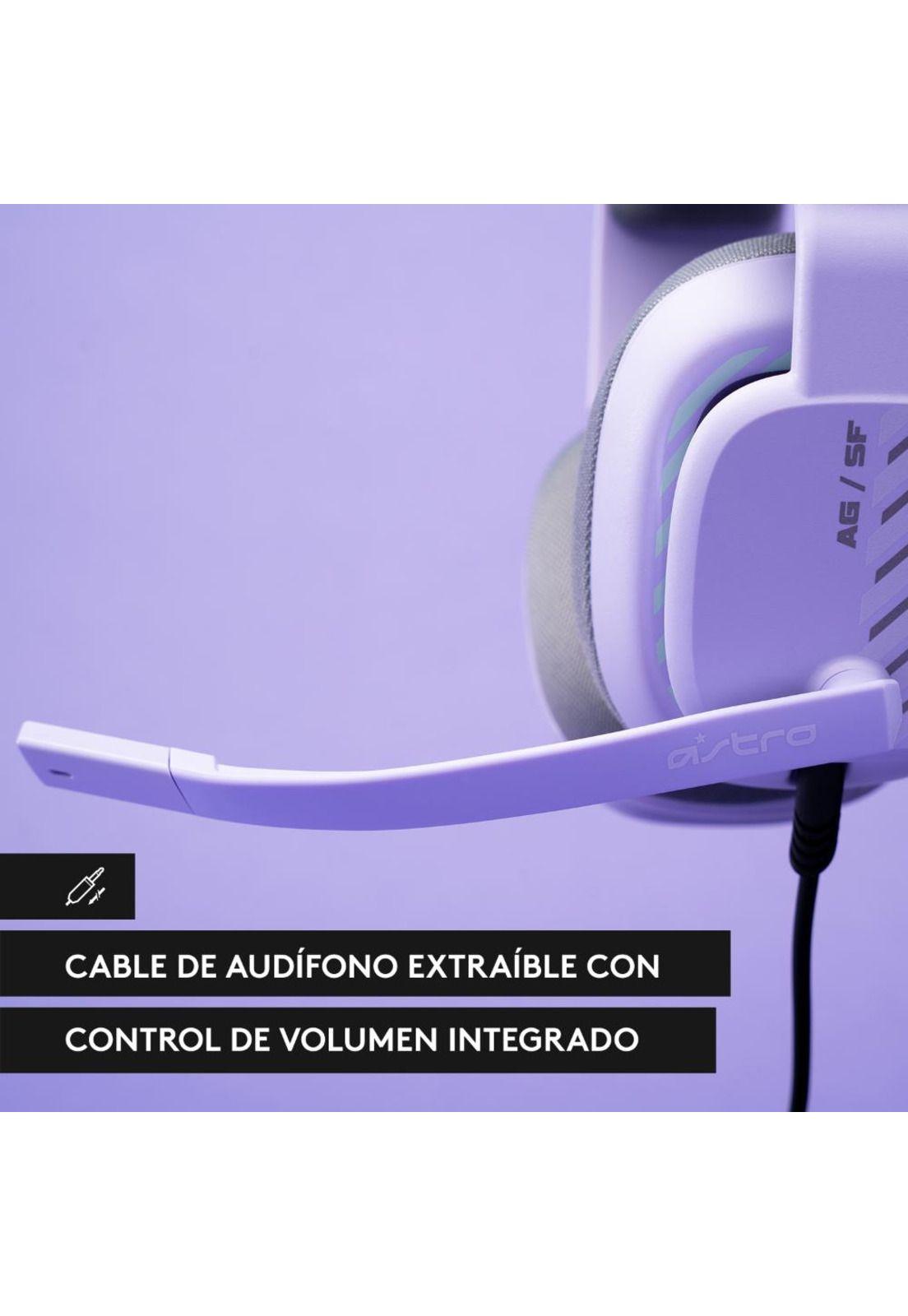 Astro Gaming A10 Audífonos Gen 2 Con Cable Para Pc Lila-4