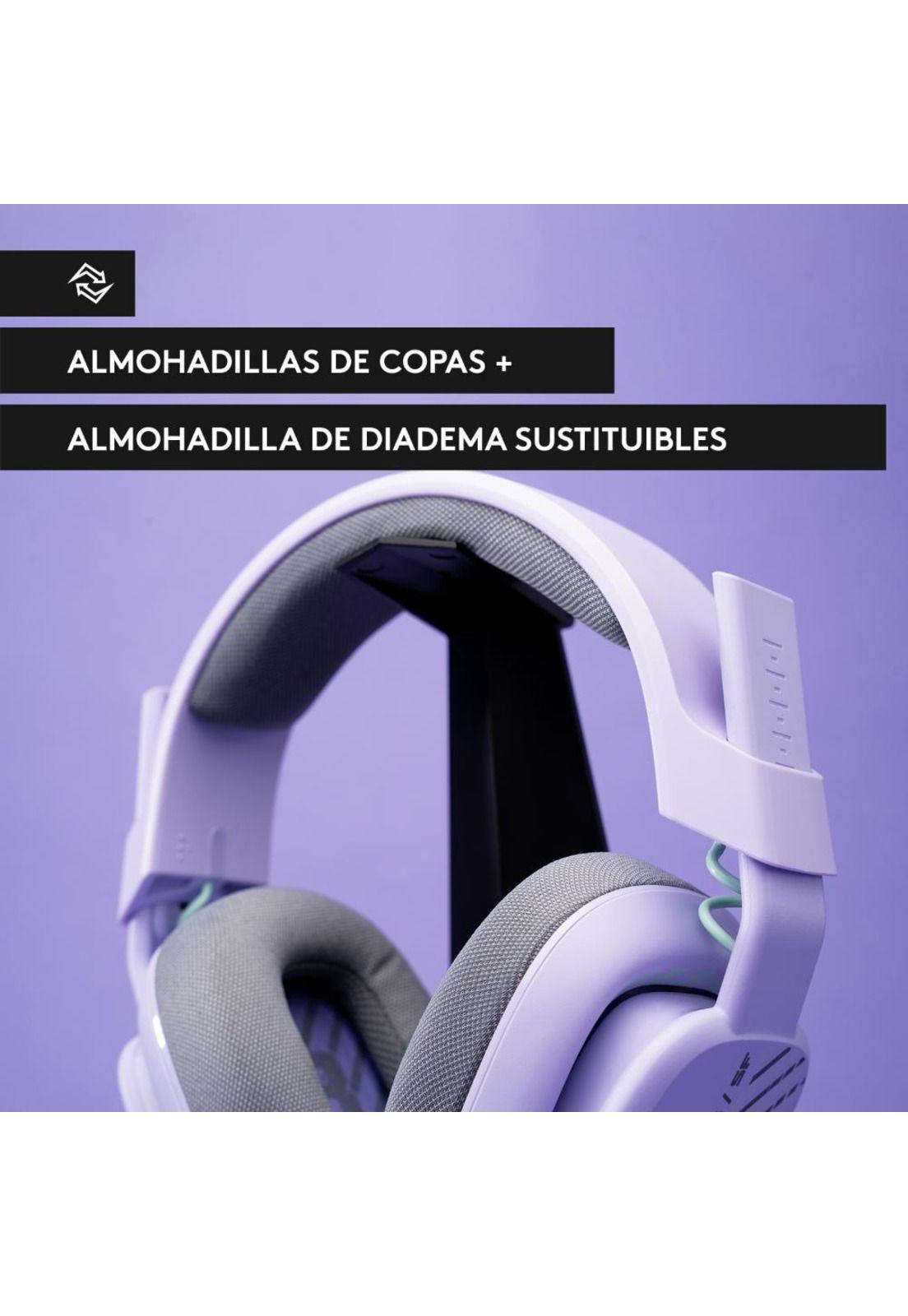 Astro Gaming A10 Audífonos Gen 2 Con Cable Para Pc Lila-5