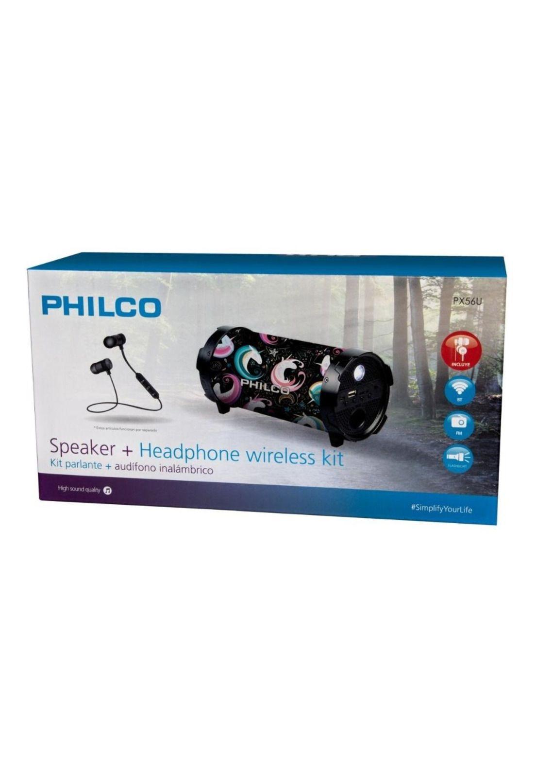 Bazooka Bluetooth Con Audífonos | Philco-2