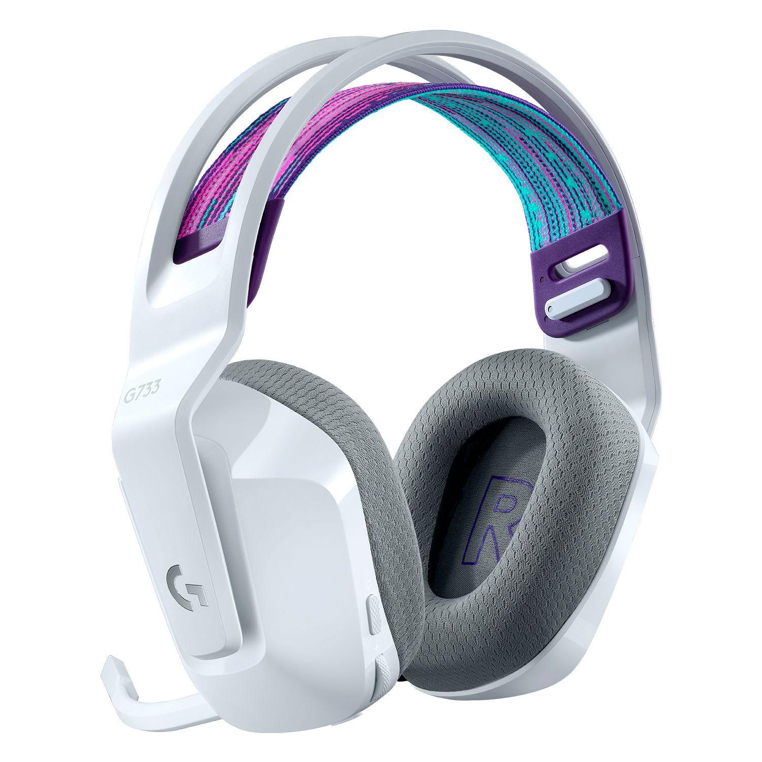 HEADSET PC G733 LIGHTSPEED WIRELESS Multicolor BLANCO-2