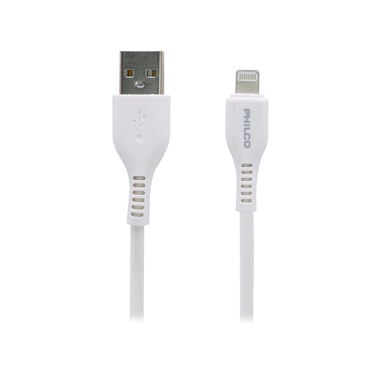 Cargador compatible con iPhone blanco Open Box-1