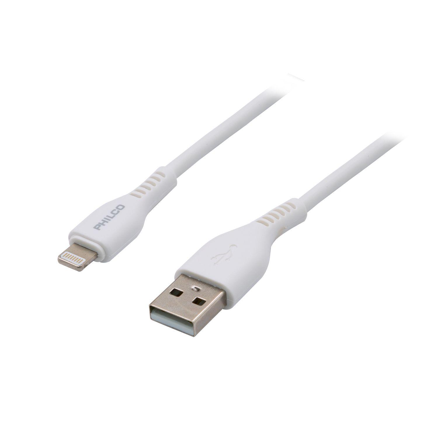 Cargador compatible con iPhone blanco Open Box-3