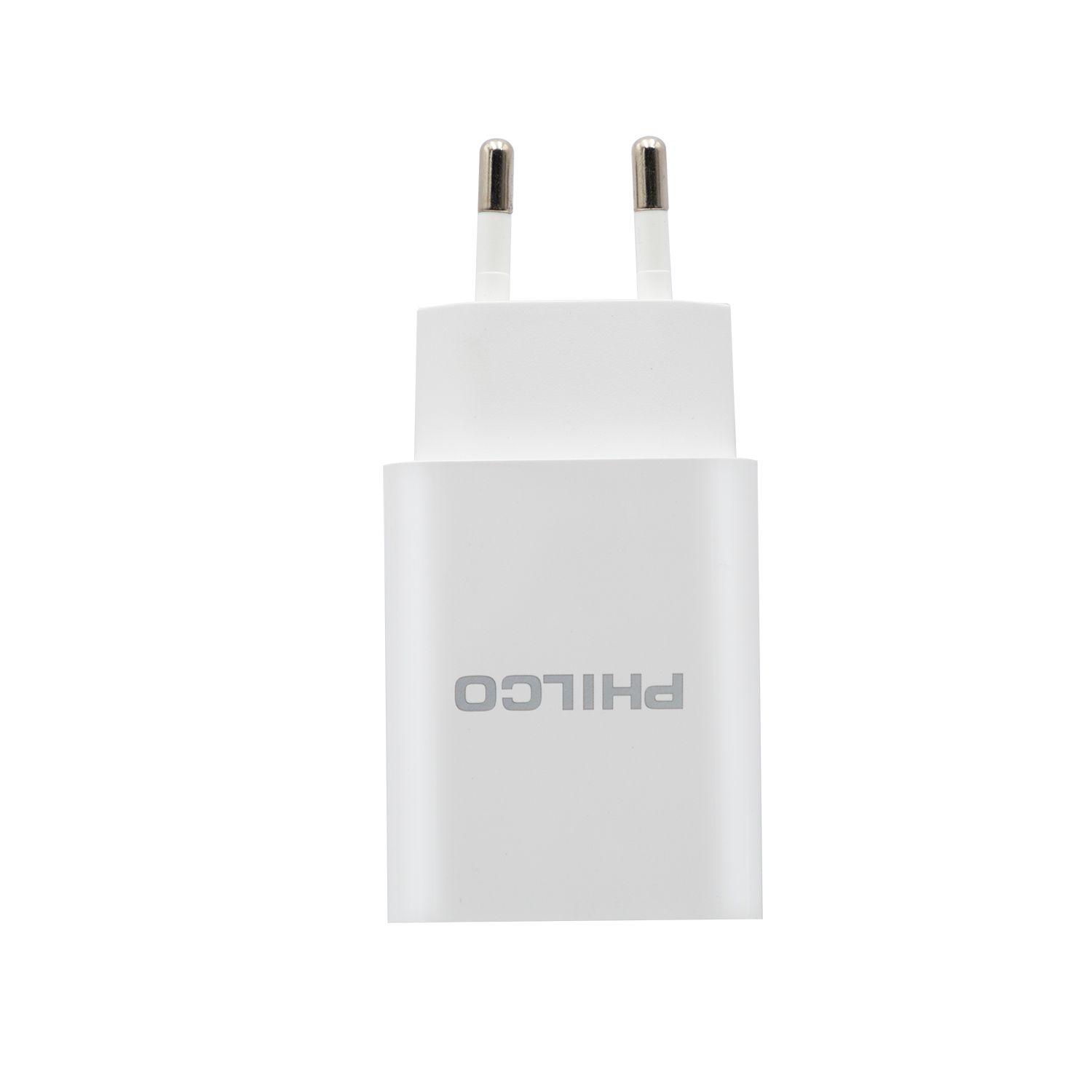 Cargador compatible con iPhone blanco Open Box-6
