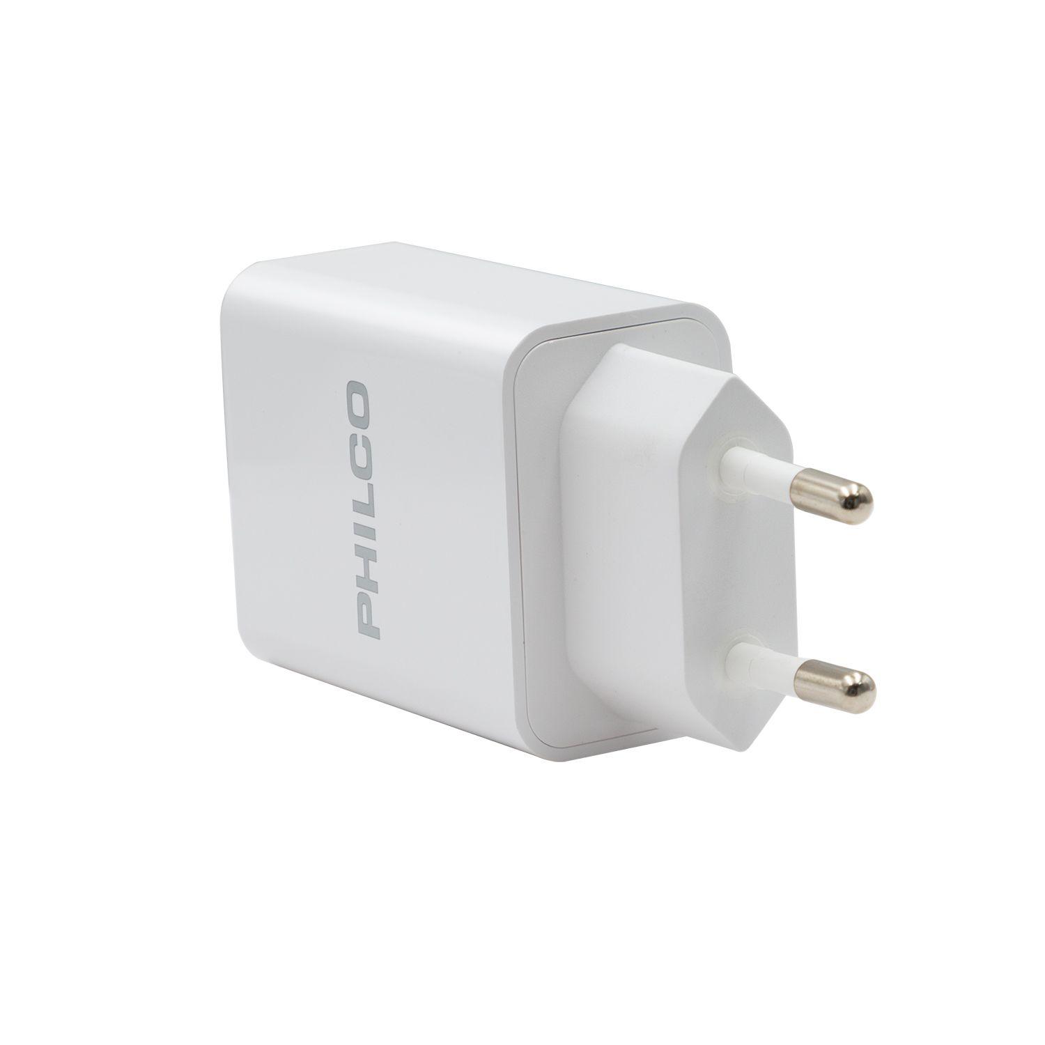 Cargador compatible con iPhone blanco Open Box-7