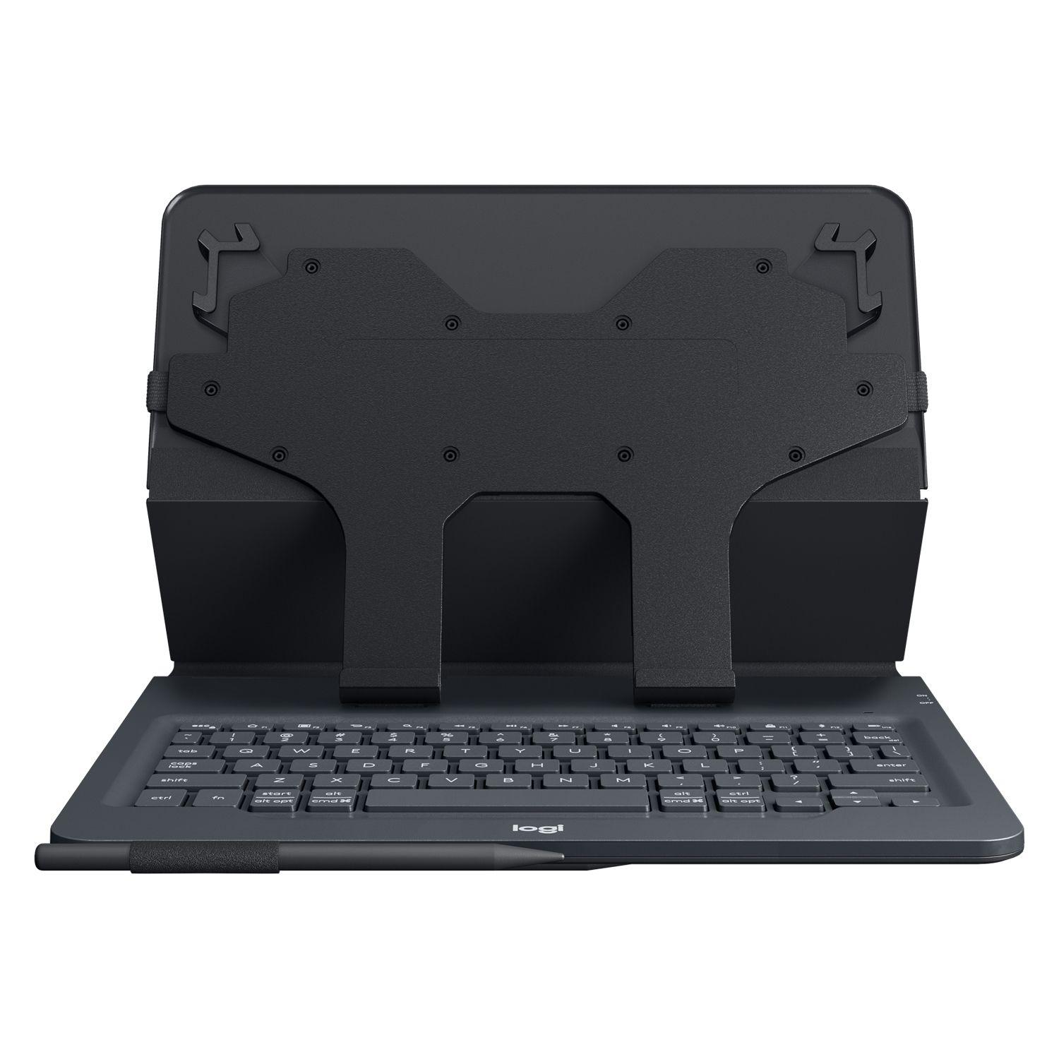 Teclado Logitech Universal Qwerty Bluetooth Negro Open box-2