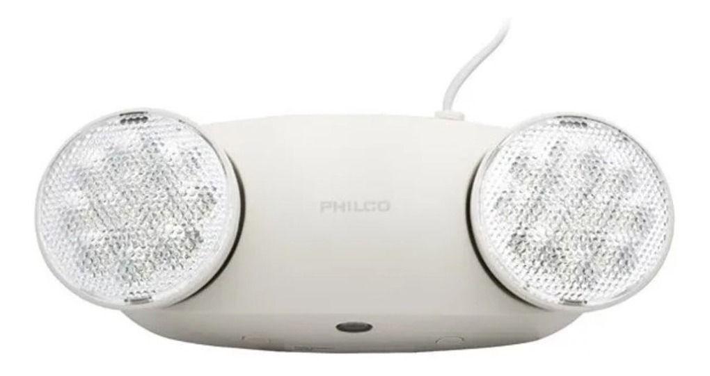Lámpara De Emergencia Philco At60 Led 2.4w 220v Blanco-0