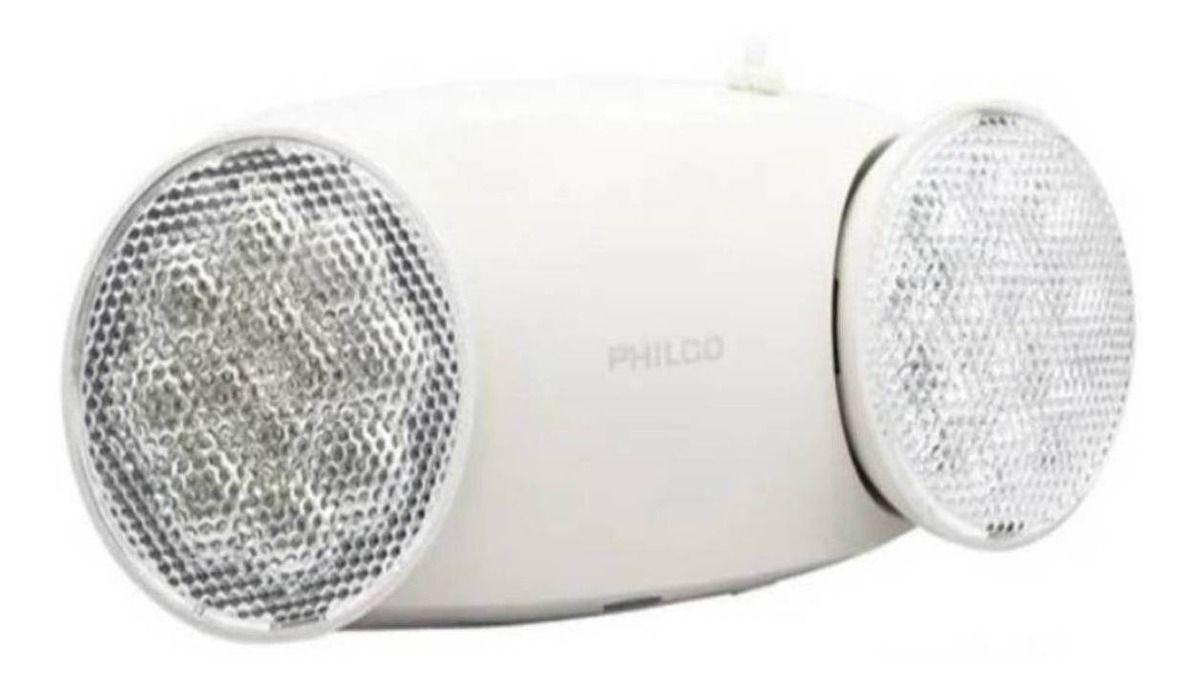 Lámpara De Emergencia Philco At60 Led 2.4w 220v Blanco-1