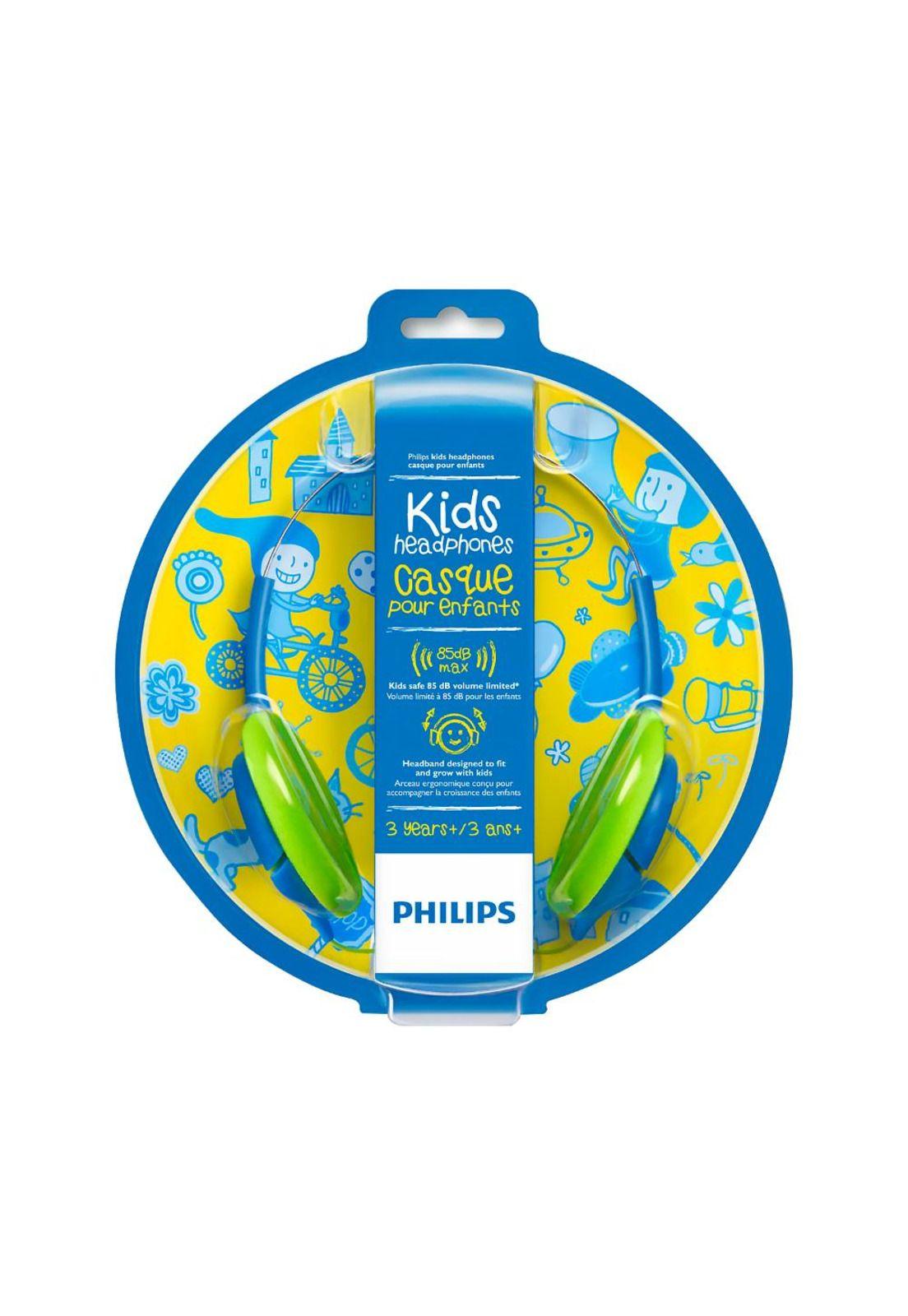 Audífonos Philips para Niños Azul/Verde-3