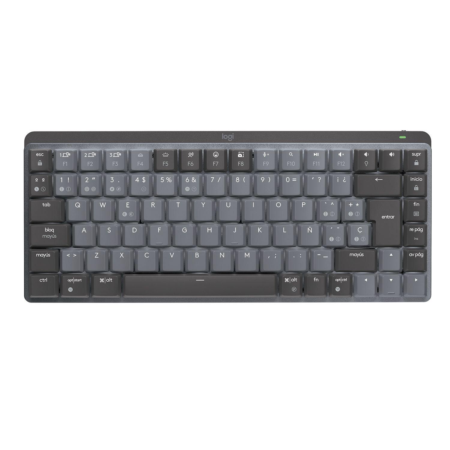 TECLADO LOGITECH MX MECHANICAL MINI GRAPHITE-1