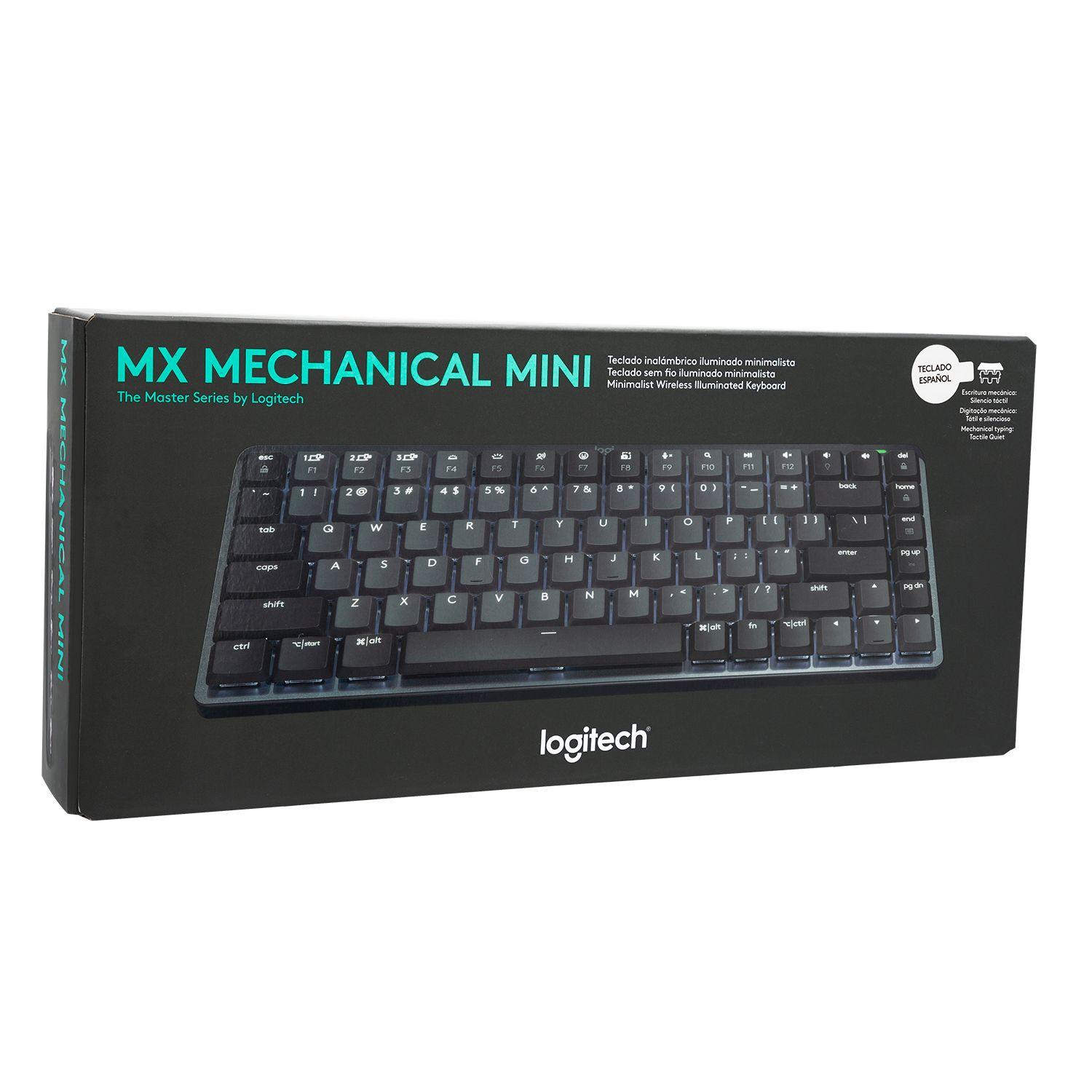 TECLADO LOGITECH MX MECHANICAL MINI GRAPHITE-2
