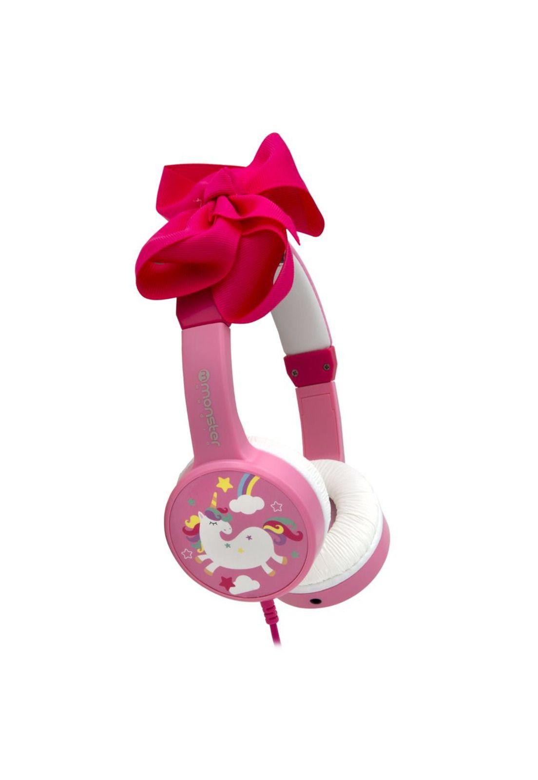AUDÍFONO CON MOÑO DESMONTABLE MONSTER COOL KID-2