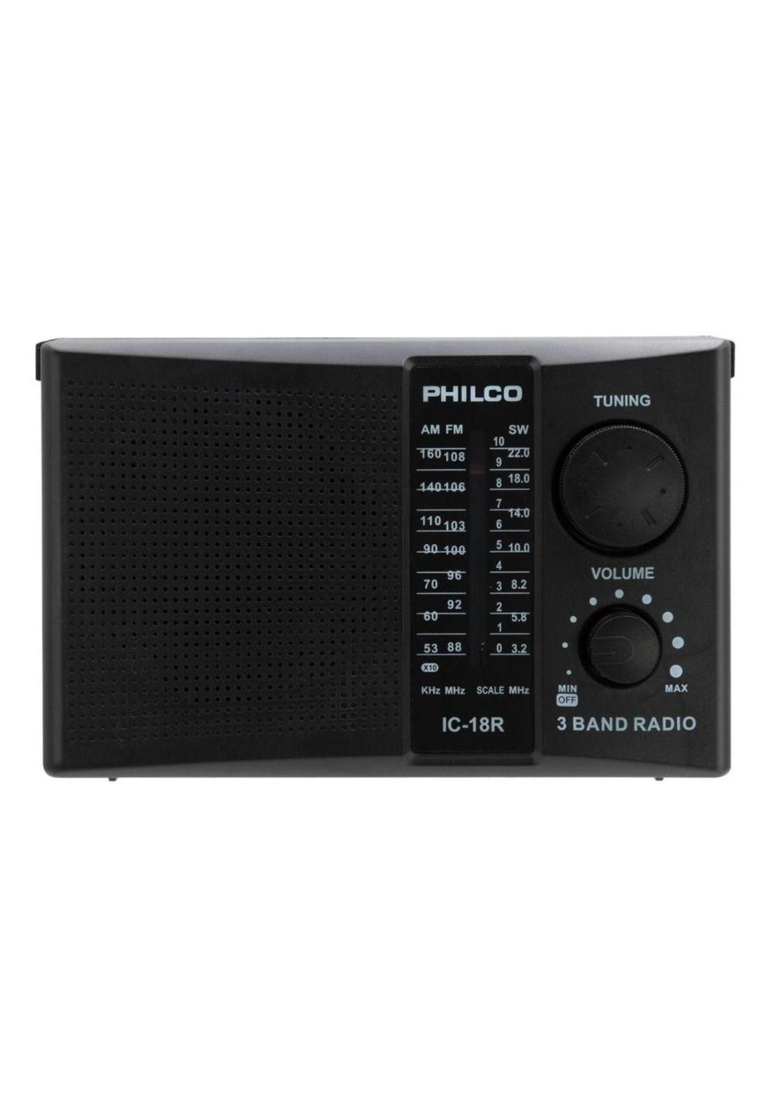 Radio Philco Ic 18-r Multibandas Recargable-3