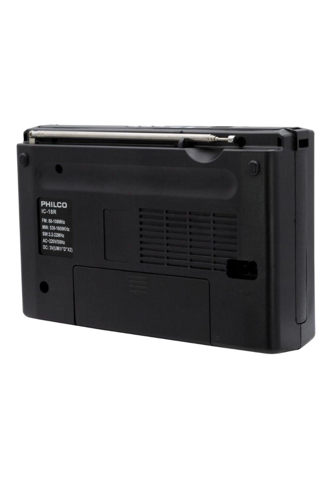 Radio Philco Ic 18-r Multibandas Recargable-4