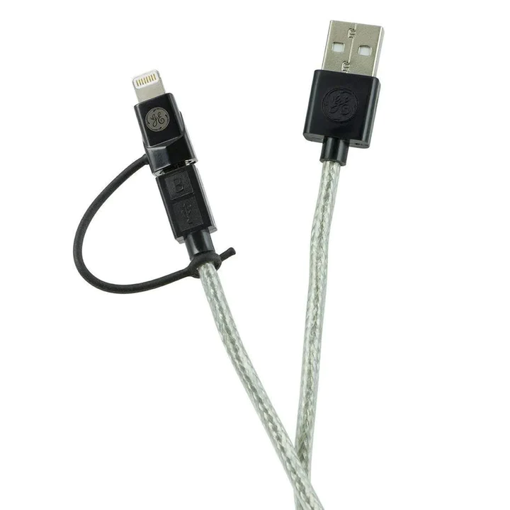 CABLE 2 EN 1 MICRO USB CON ADAPTADOR LIGHTNING 1,80 M-1