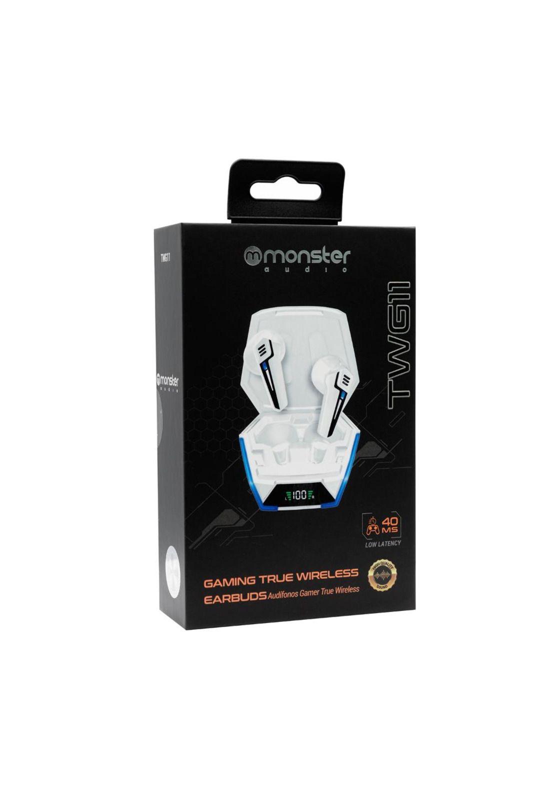 TWG11W AUDIFONO MONSTER TRUE WIRELESS GAMER BLANCO-2