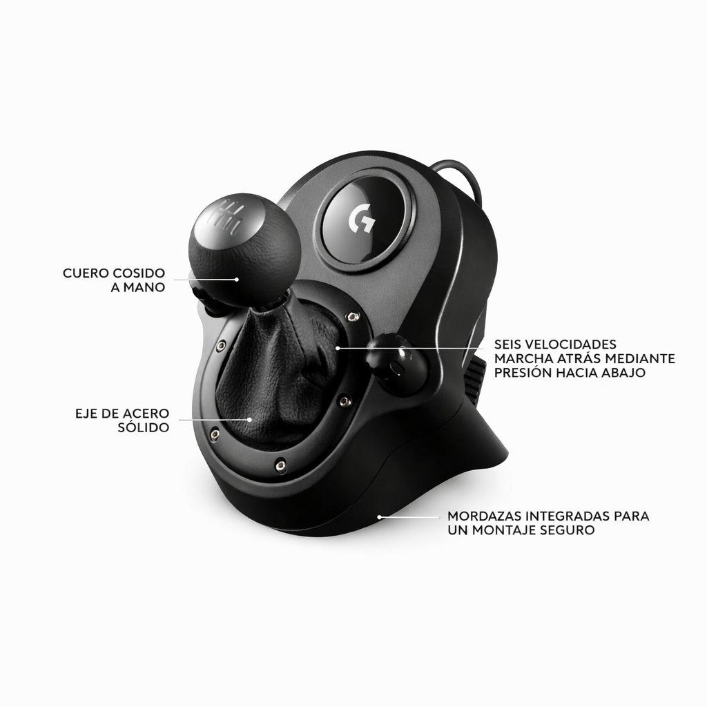 Kit Volante G923 Ps4 + Palanca De Cambios Negro Com03-3