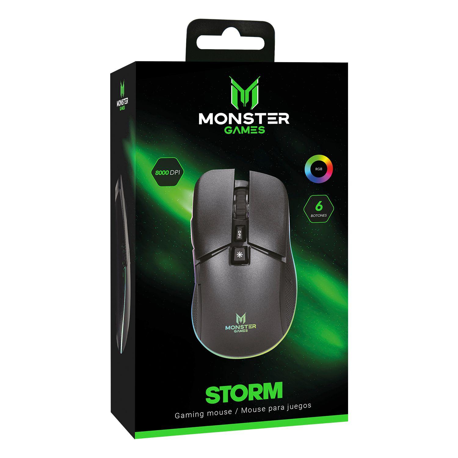 M4043 MOUSE GAMER MONSTER STORM Open box-3