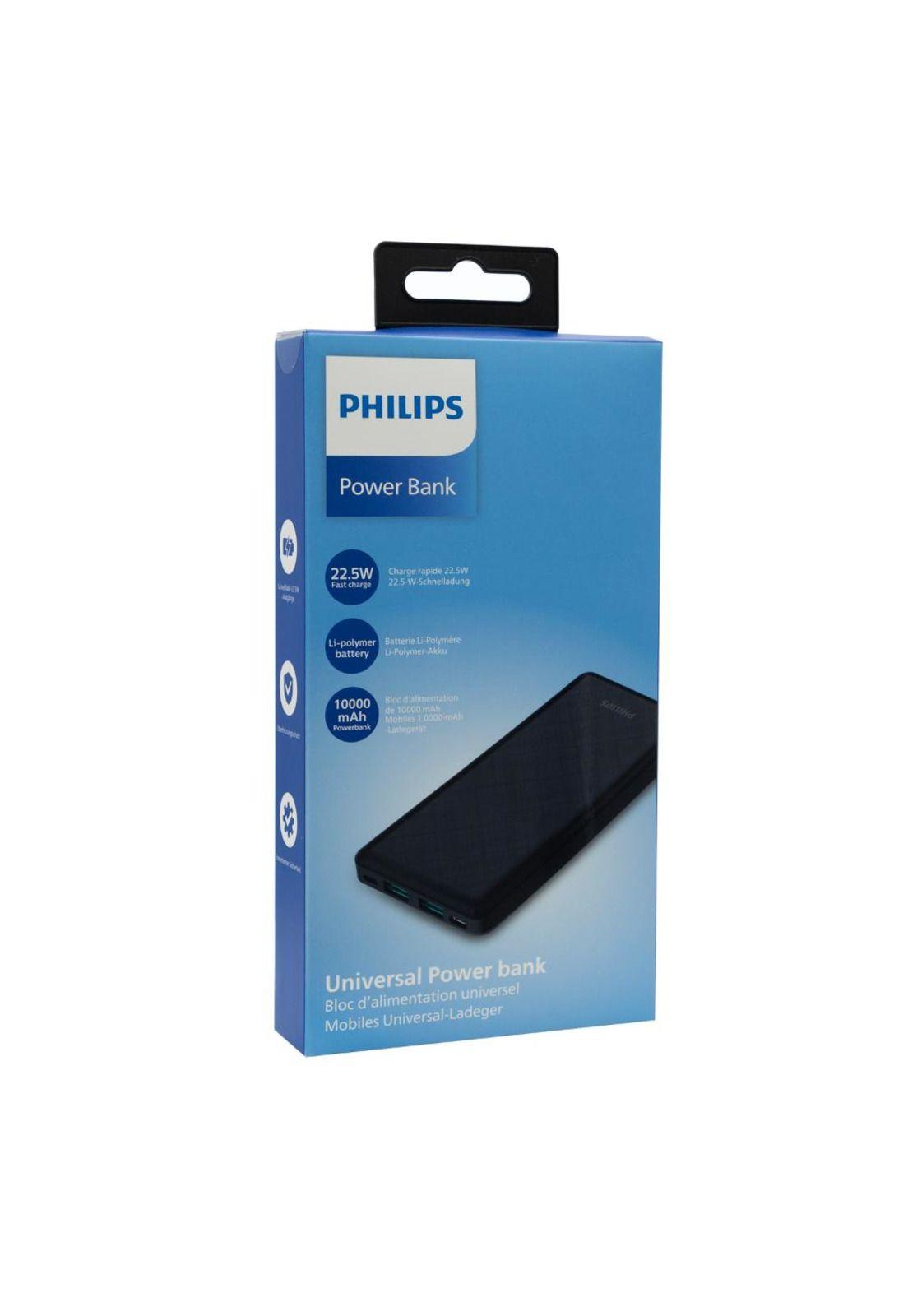 POWERBANK PHILIPS 10K MAH 22.5 FAST CHG USB-C DLP7790HB/95-3