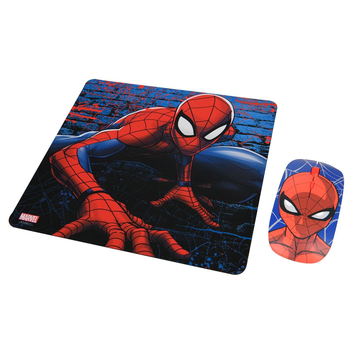 76444N-NOC KIT MOUSE INALAMBRICO Y MOUSE PAD SPIDERMAN 2-2