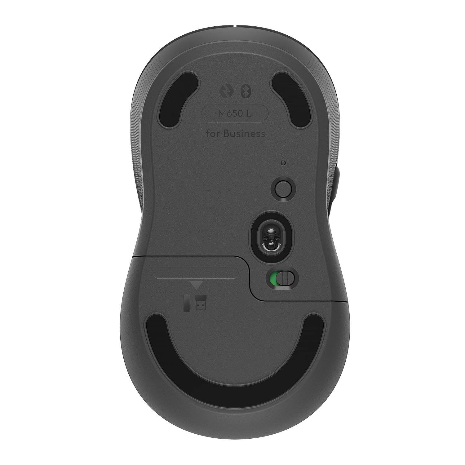 Mouse Logitech M650 L para Negocios - Grafito-2