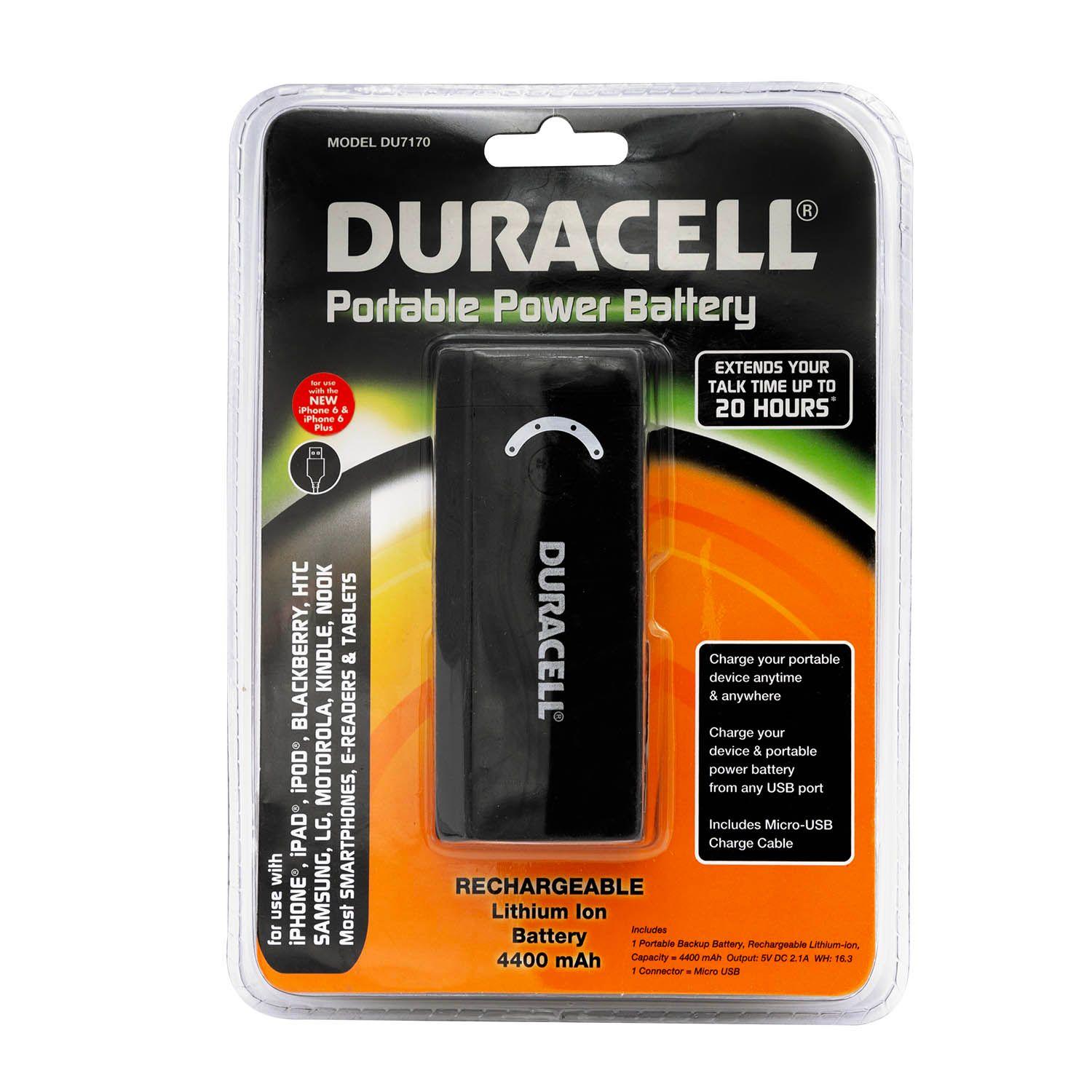 POWER BANK 4000 MAH DURACELL DU7170-3