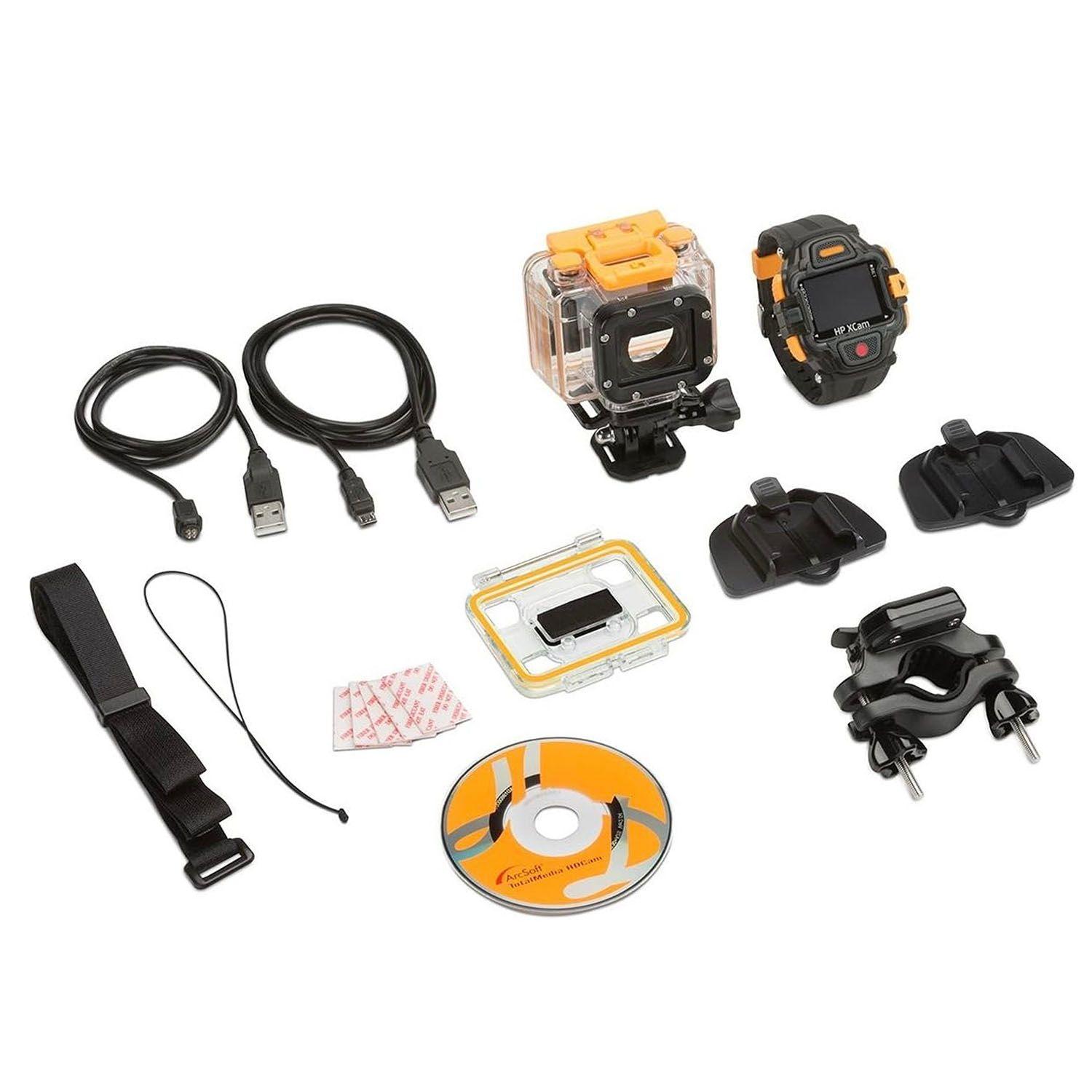 HP ACTION CAM FULL HD 16 MP,WIFI, WIDE ANGLE WATERPROOF CASE-1