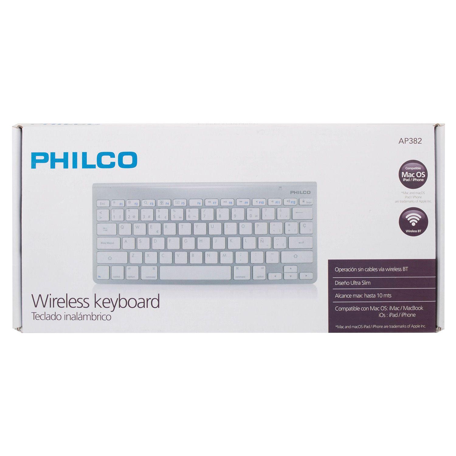 TECLADO INALAMBRICO PHILCO Open box-1