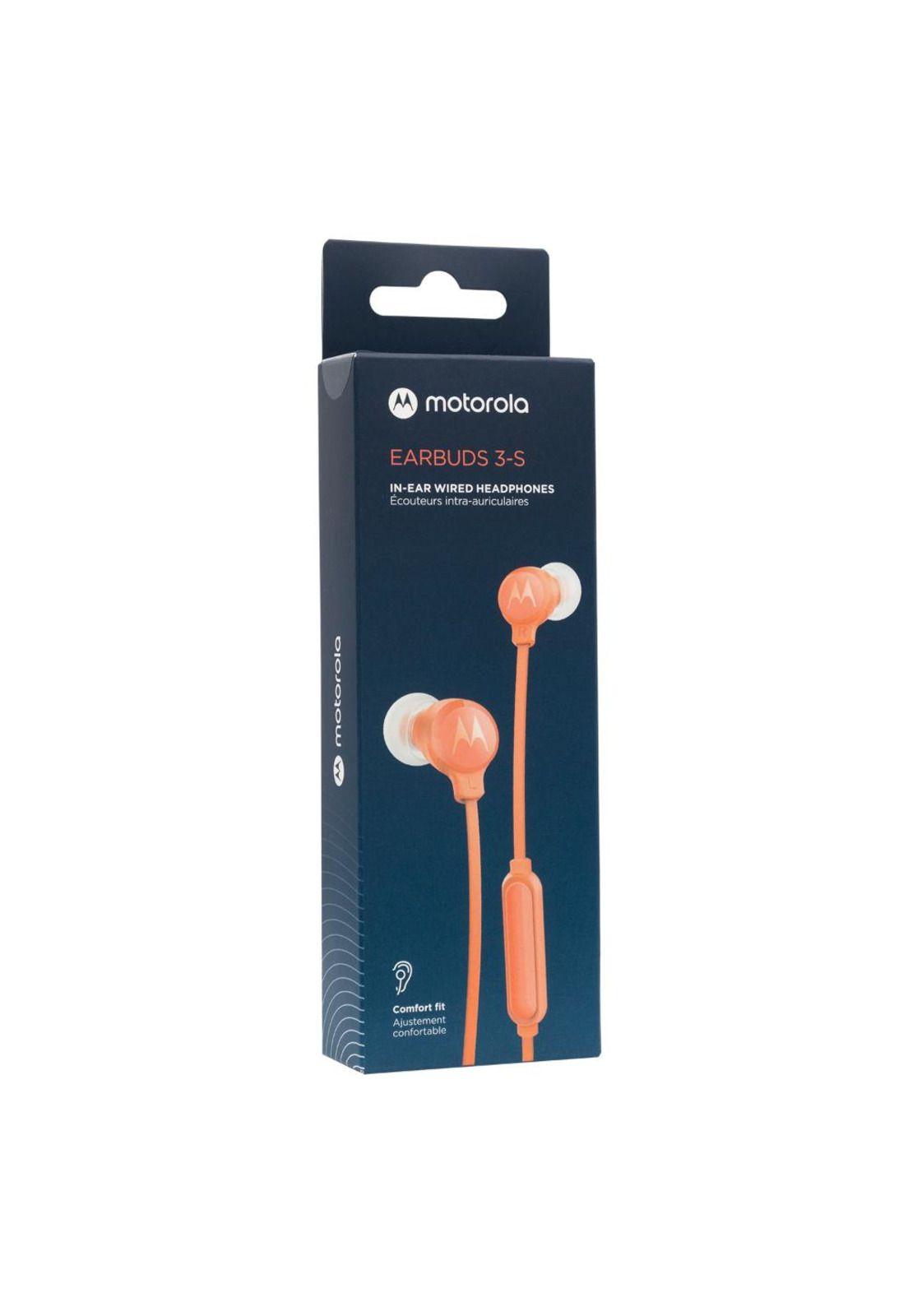 EARBUDS3-S AUDIFONO MOTO M/LIBRES ROJO-3