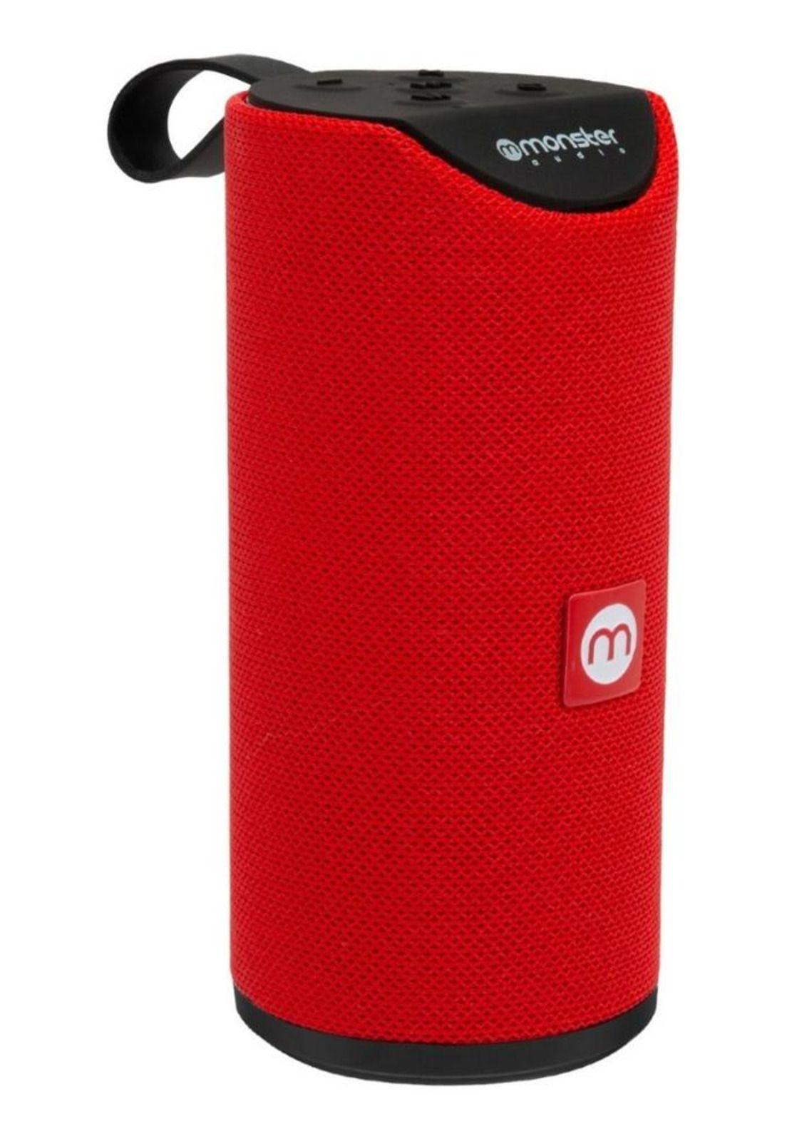 Parlante Bt Monster Audio 450r Rojo-2