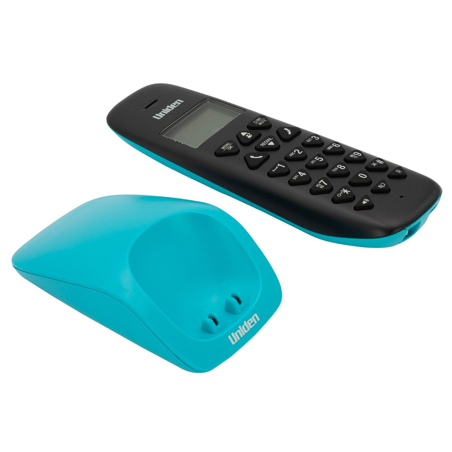 TELEFONO INALAMBRICO MANOS LIBRES UNIDEN AT3102BL AZUL Open box-6