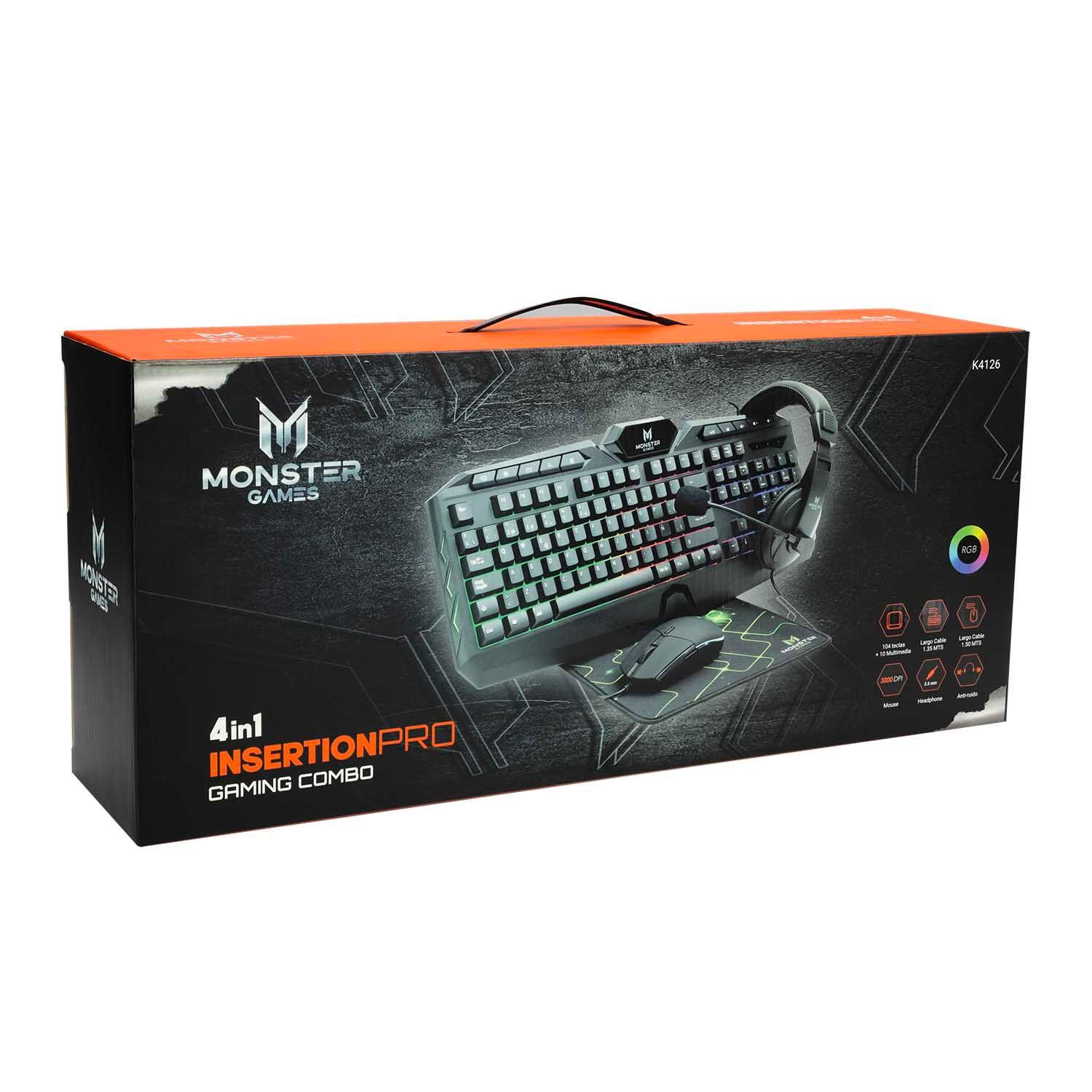 COMBO INSERTIONPRO 4IN1 MONSTER-4