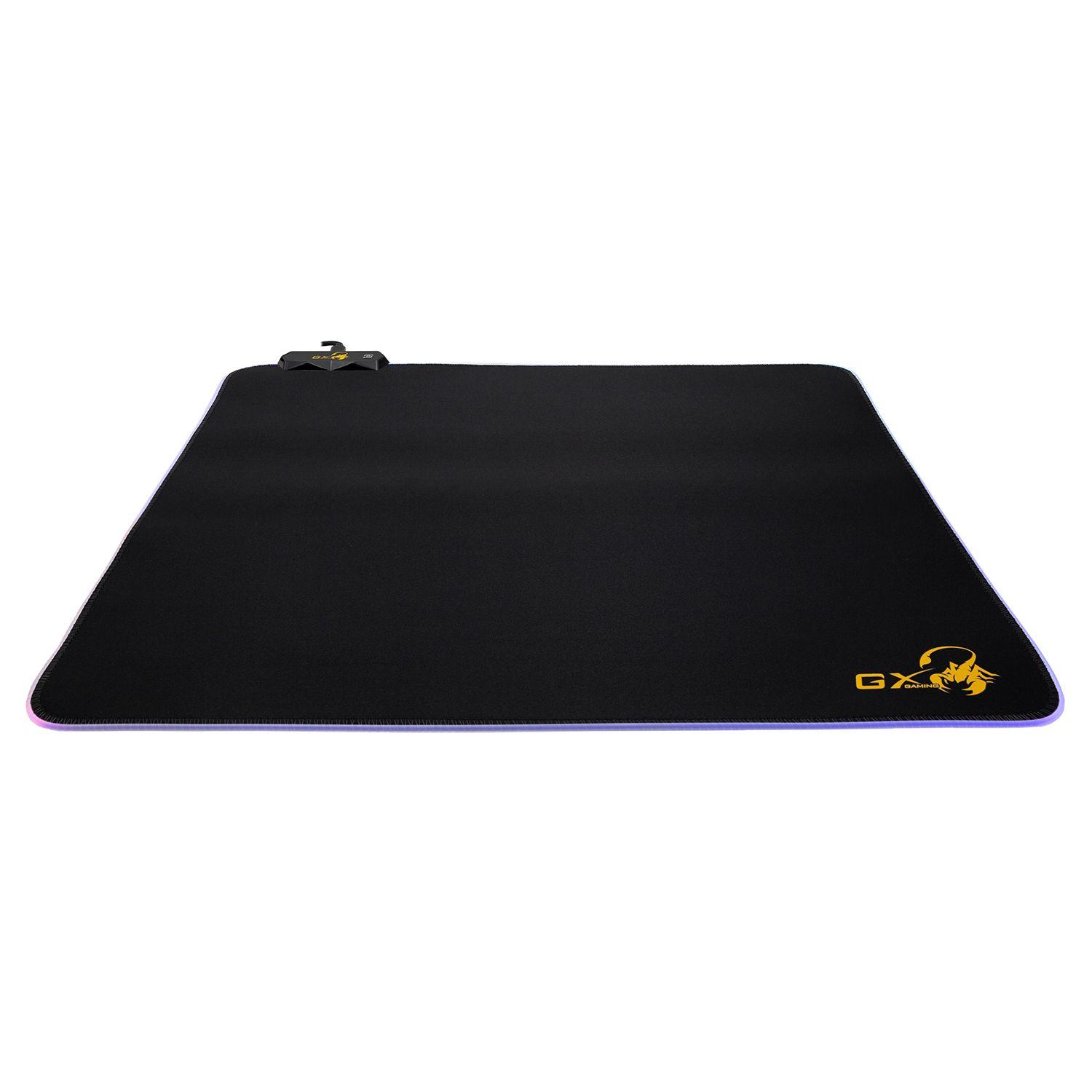 Mouse Pad Gamer Genius Gx-pad 500s Multicolor De Goma Negro-1