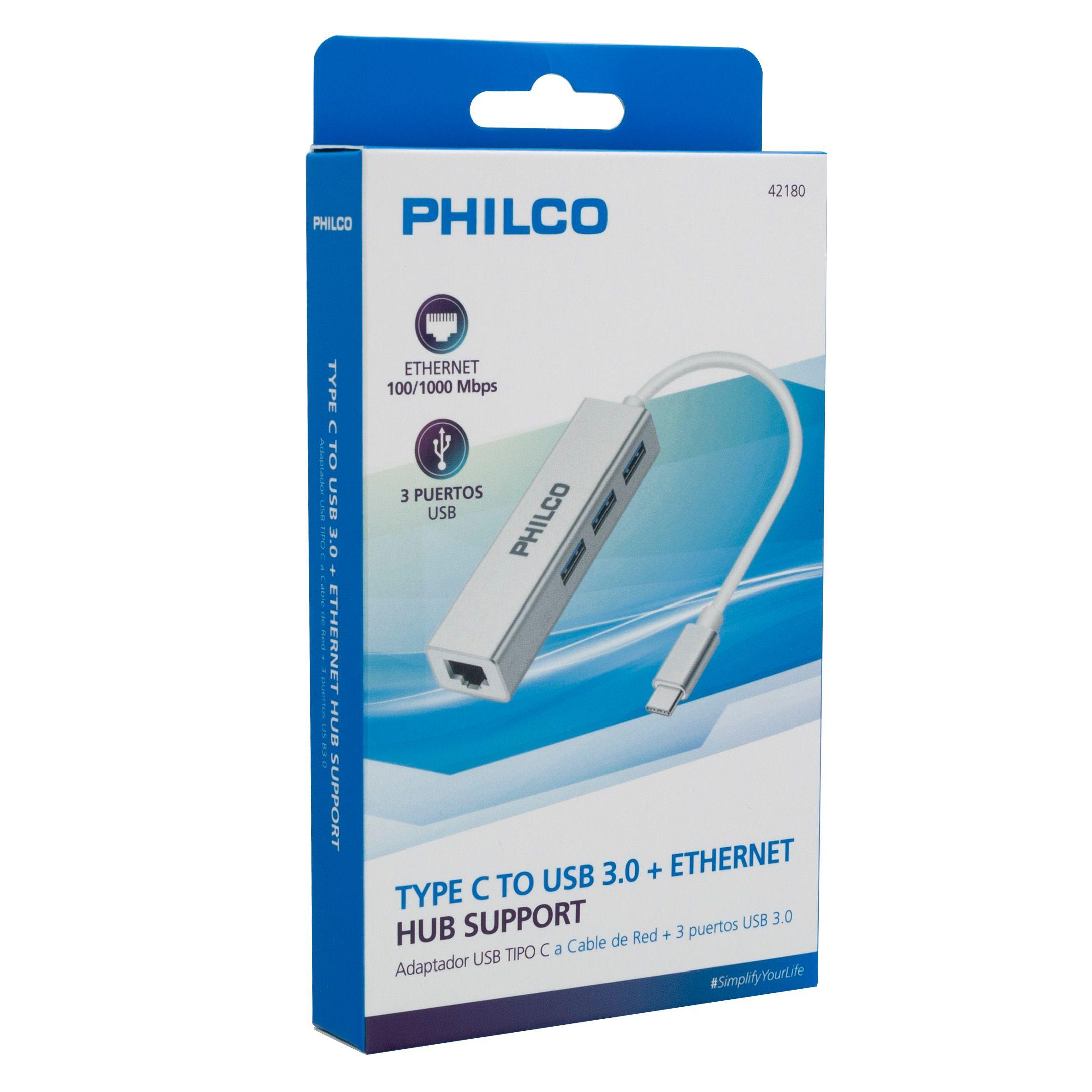Hub 3 Puertos USB-C a USB 3.0 Open Box-0