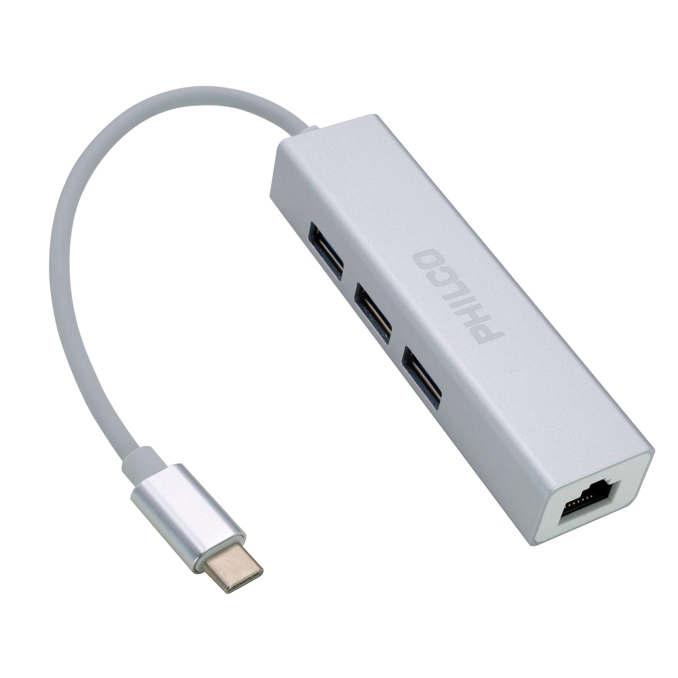 Hub 3 Puertos USB-C a USB 3.0 Open Box-1