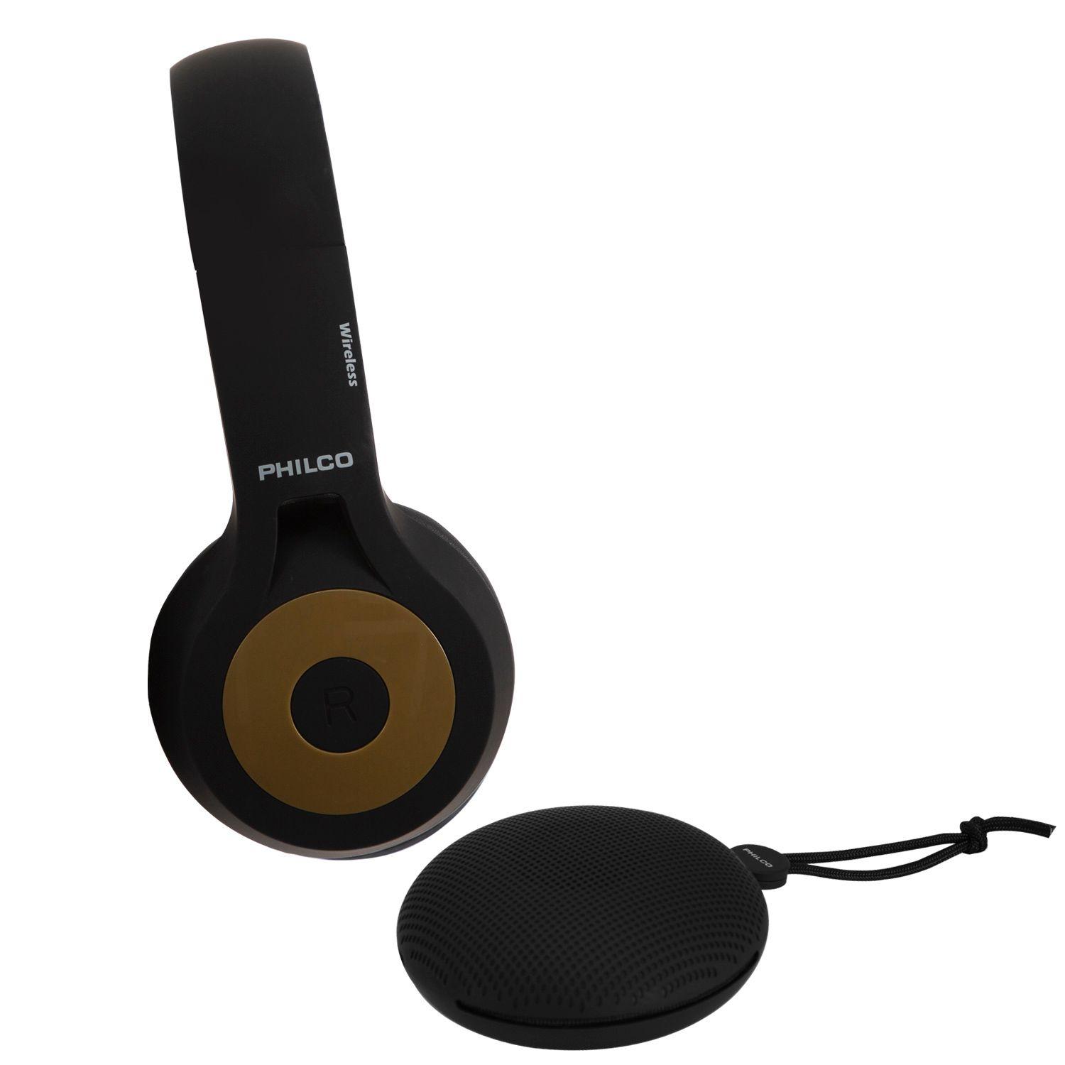 KIT PARLANTE + AUDIFONOS 690 BK-2