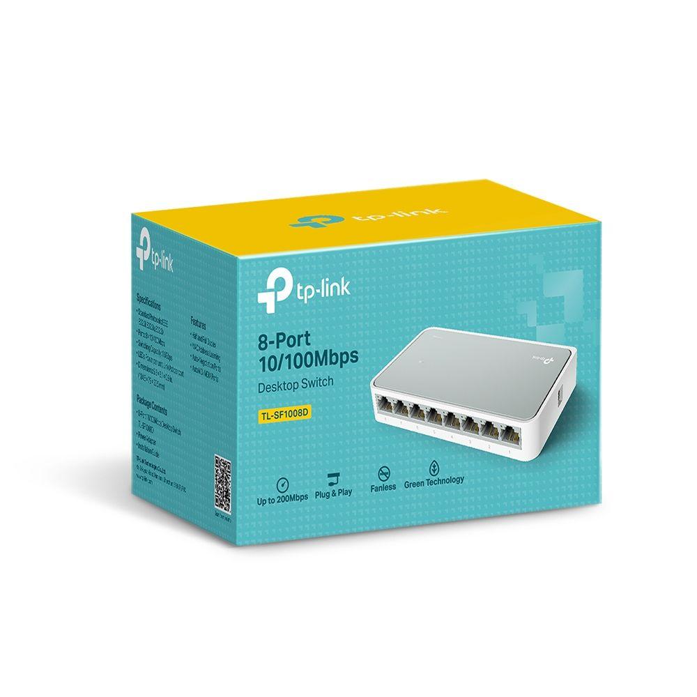 SWITCH 8-PORT 10/100 (TL-SF1008D), 8 PUERTOS RJ45-2