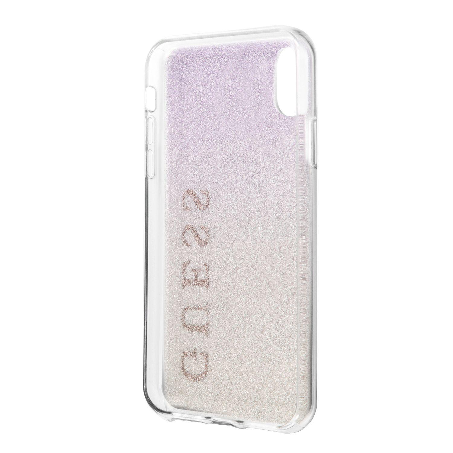 CARCASA GUESS P/IPHONE XR DORADA-ROSADA GUHCI61PCUGLGPI-2