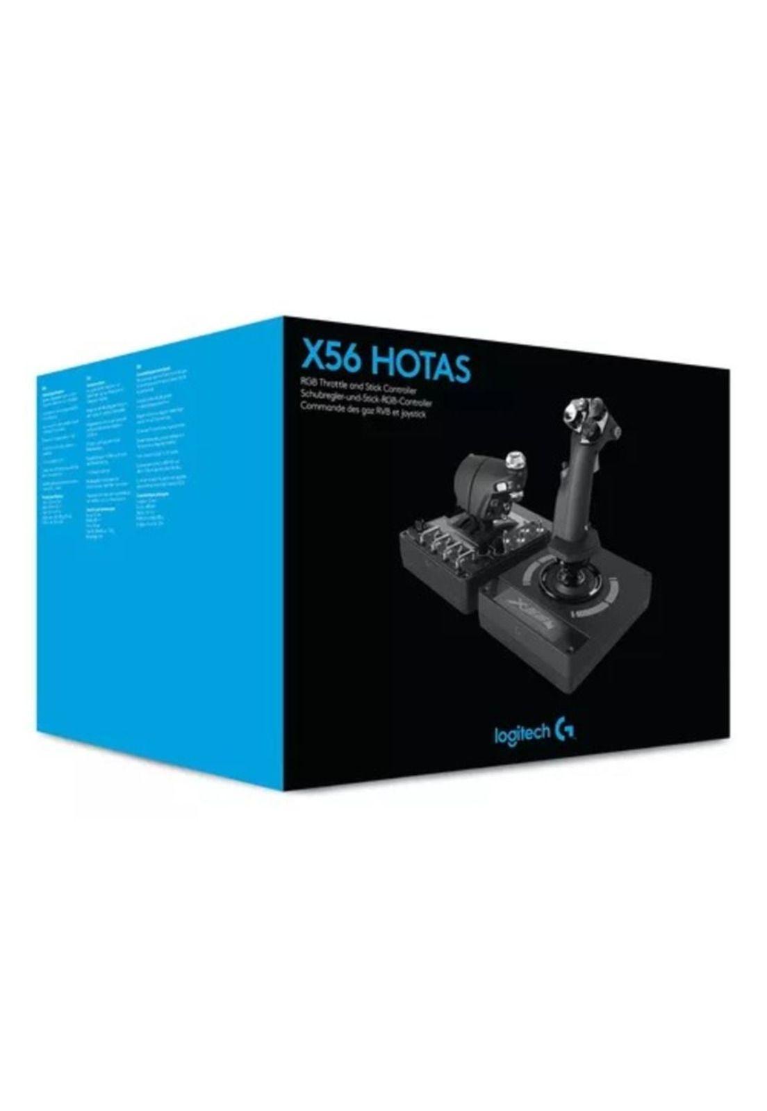Hotas Control De Simulación De Vuelo Logitech G X56-0
