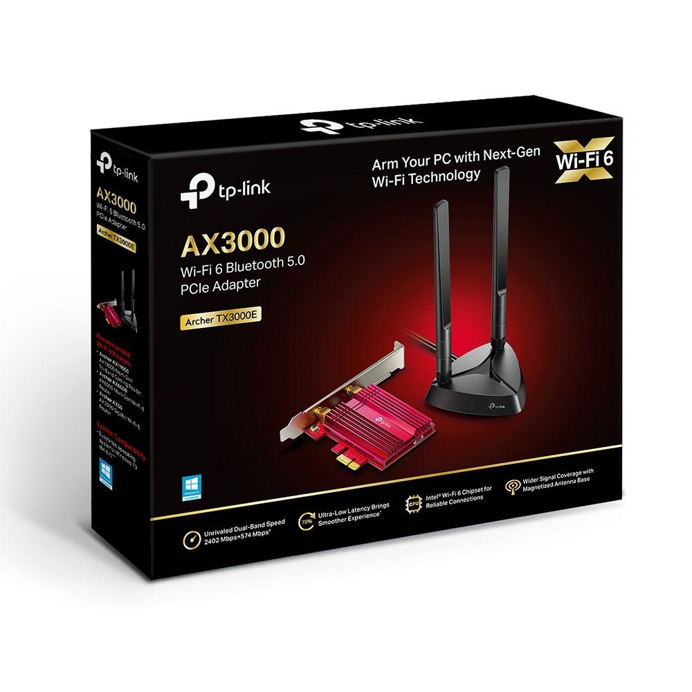 ADAPTADOR PCIe AX3000 Wi-Fi 6 BLETOOTH 5.0-2