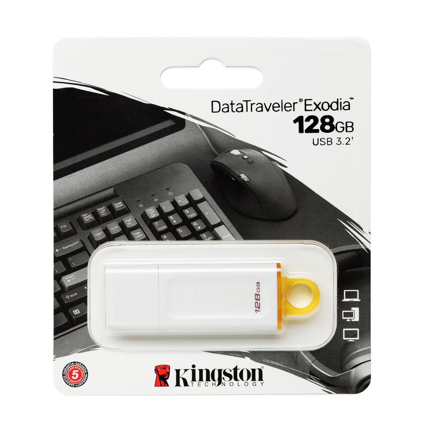 KC-U2G128-5R PENDRIVE EXODIA 3.2 -128GB BLANCO-4