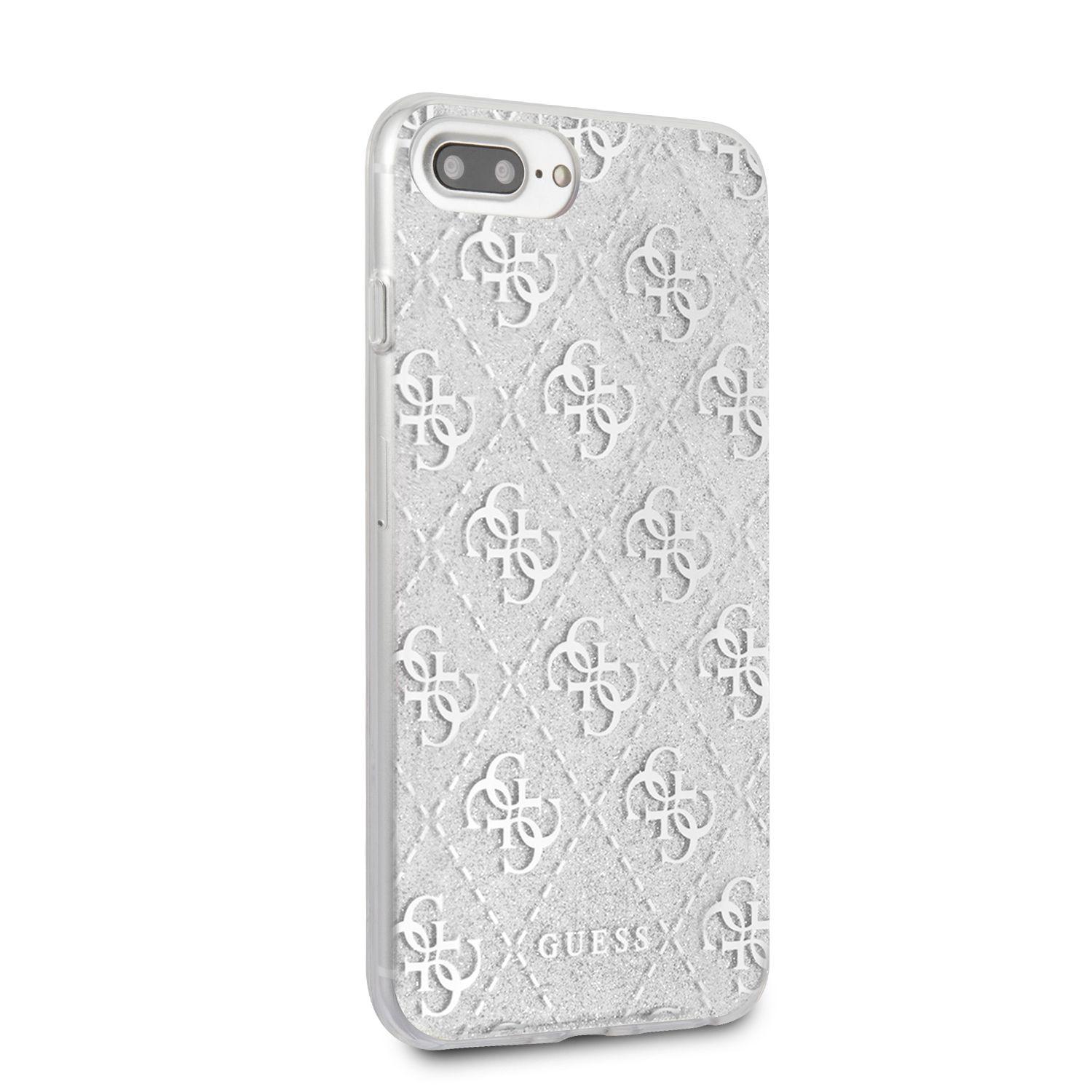 CARCASA GUESS P/IPHONE 7+/ 8+ SILVER GUHCI8LPCU4GLSI-4