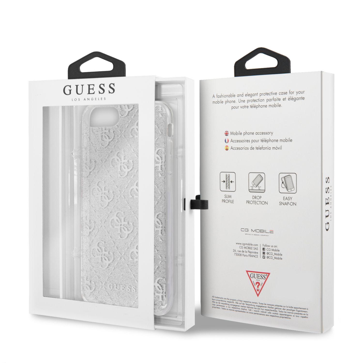 CARCASA GUESS P/IPHONE 7+/ 8+ SILVER GUHCI8LPCU4GLSI-6