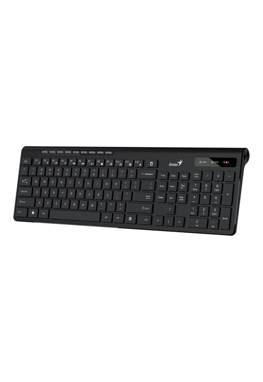 TECLADO ESP. WIRELESS SLIMSTAR 7230, ERGONÓM., 9 KEYS, BOTON-2