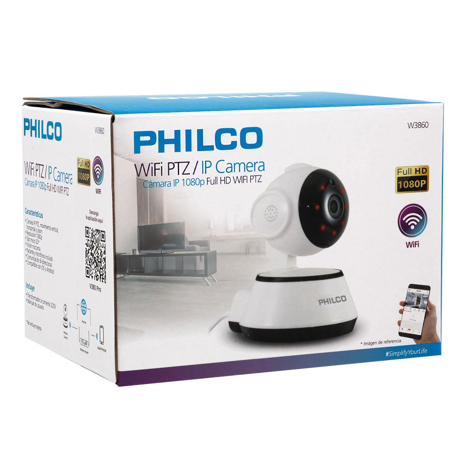 Camara Ip 720p Wifi Ptz Philco W3860 Open box-4