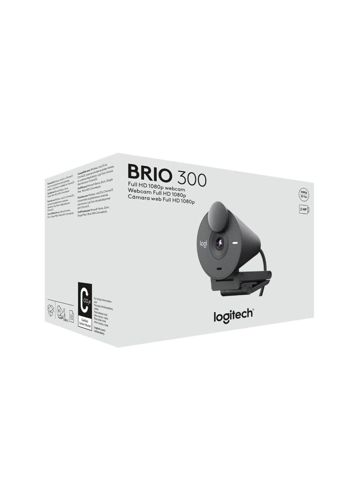 WEBCAM BRIO 300 GRAFITO-5