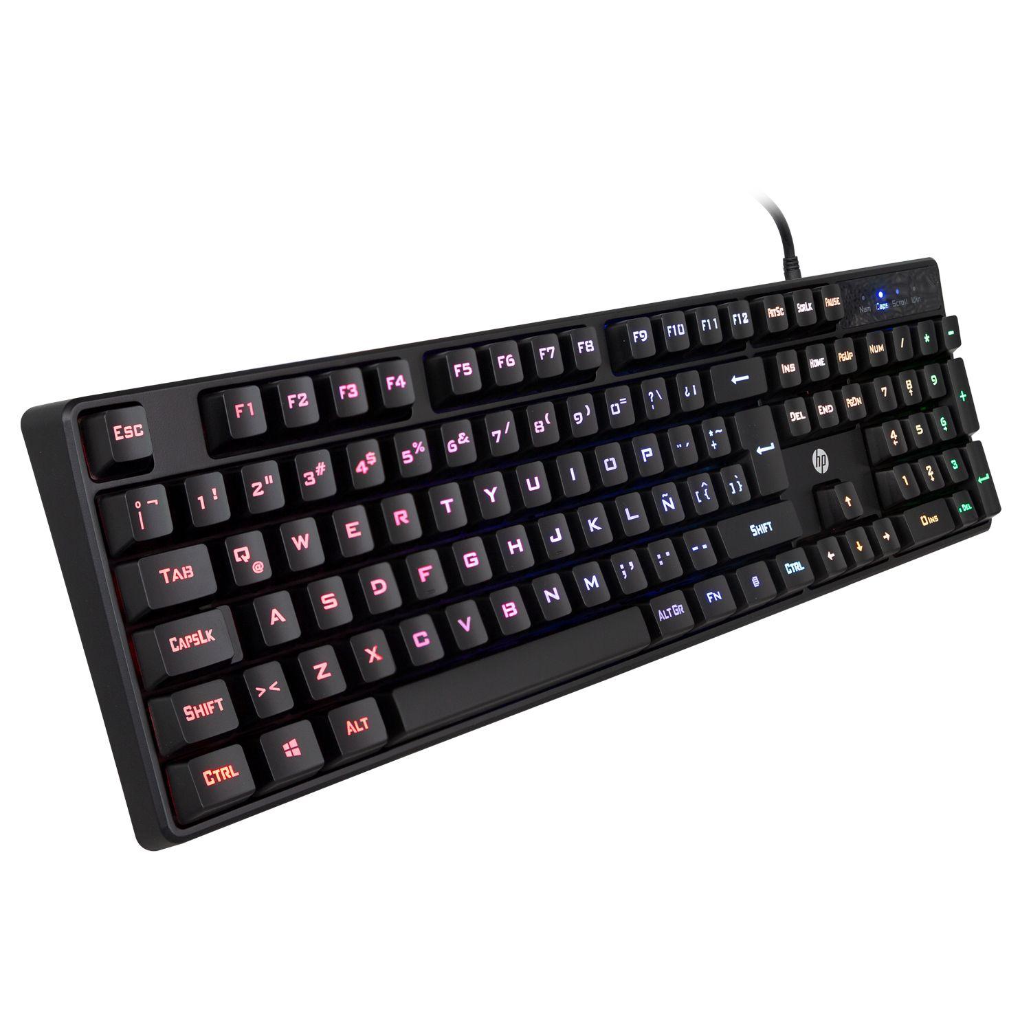 Teclado Gamer Membrana Español K300 Open box-2