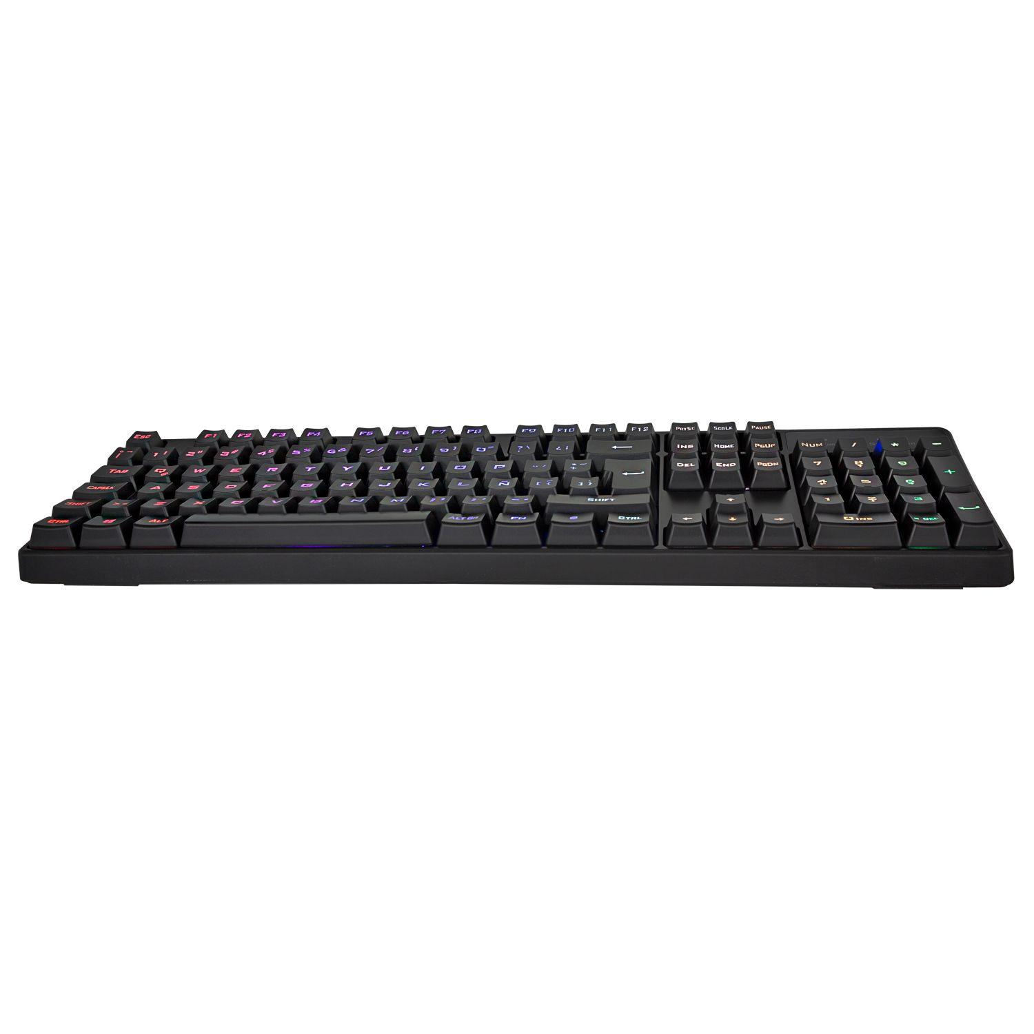 Teclado Gamer Membrana Español K300 Open box-4