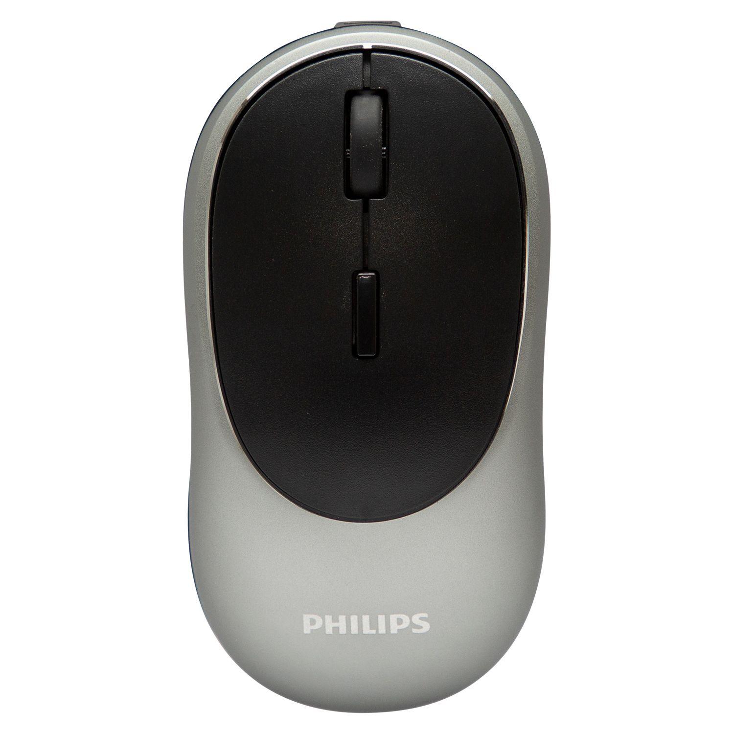 Mouse inalámbrico Philips SPK7413 M413 gris Open Box-1