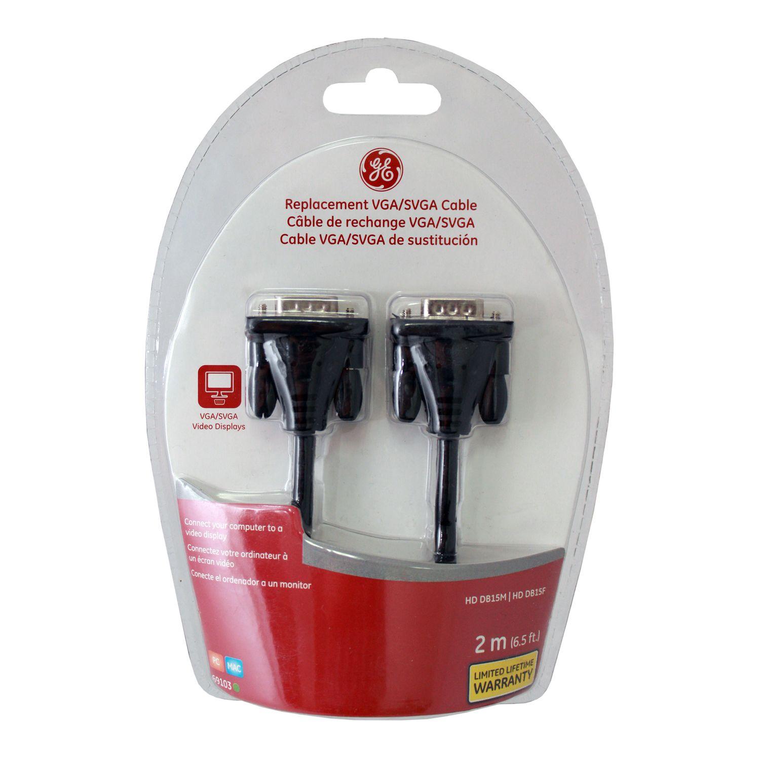 CABLE VGA 2M. GE. MACHO MACHO BLISTER-1